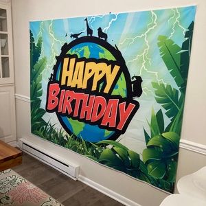 🎂1L & 1S Wild Kratts Birthday Banners 🎉